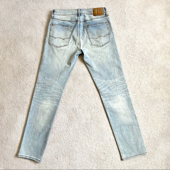 American Eagle Flex Original Straight Leg Jeans Size 32x34 Men’s - Picture 3 of 10